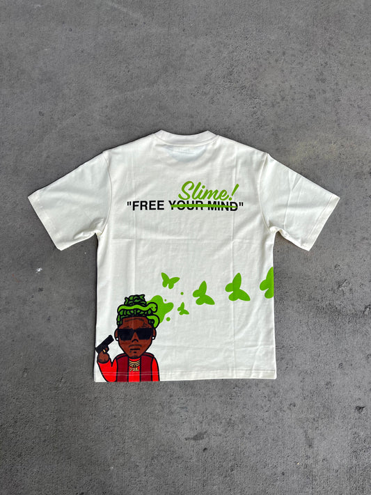 YNI Free Your Mind Tee - Slime Green