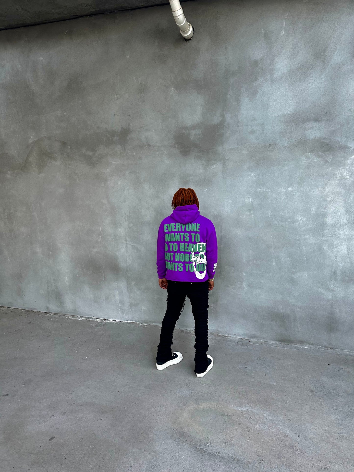 YNI Heaven Cropped Hoodie - Joker
