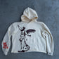 YNI Heaven Cropped Hoodie - Cream