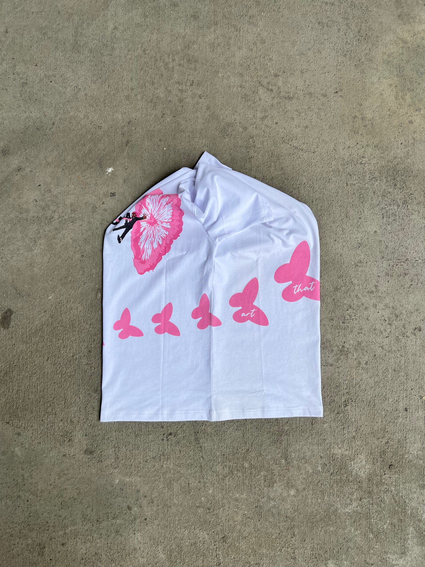 YNI Free Your Mind Tee - Pink Tape