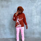 YNI Heaven Cropped Hoodie - Mocha